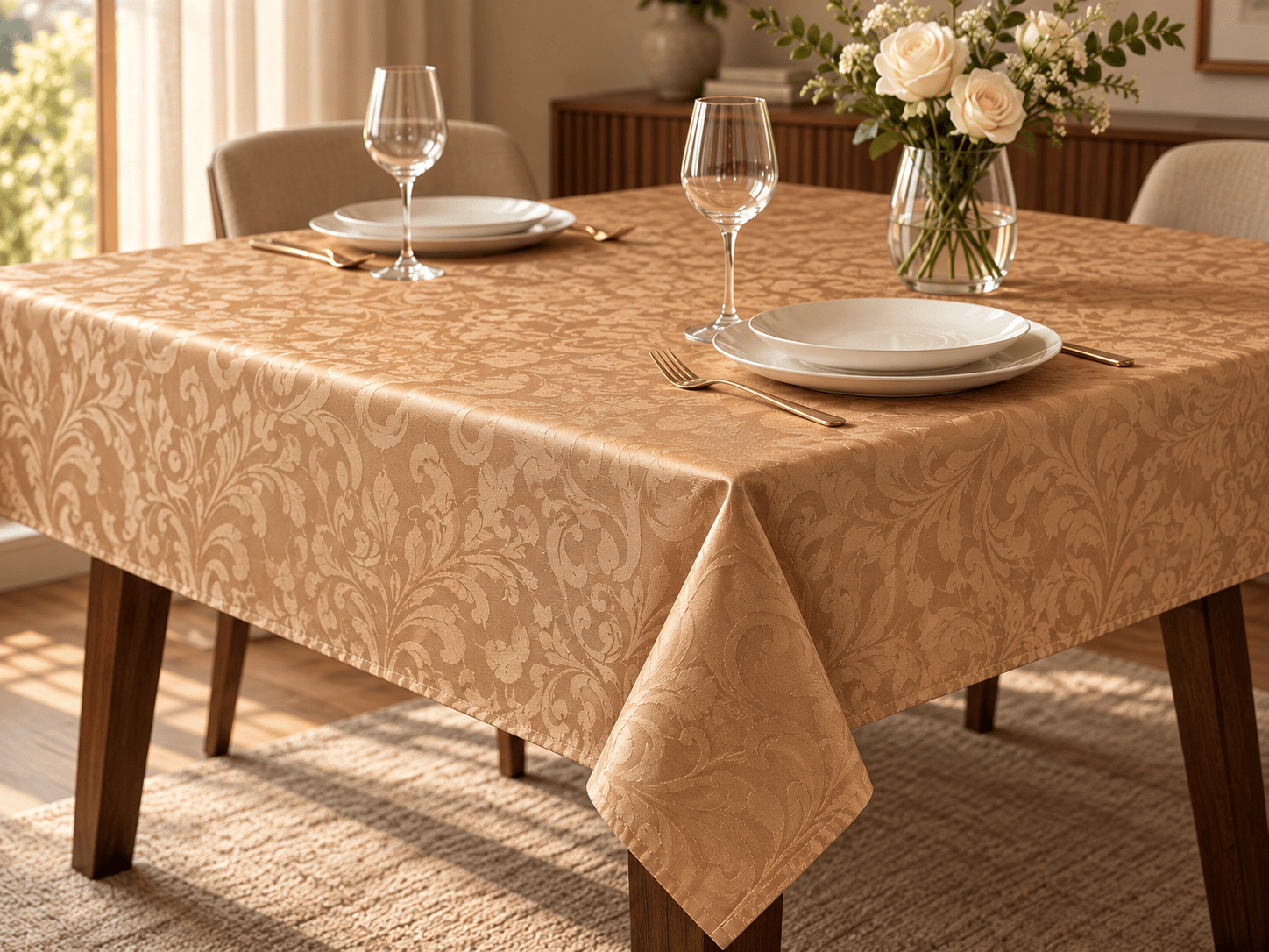 Toalha de Mesa Ref. Bronze